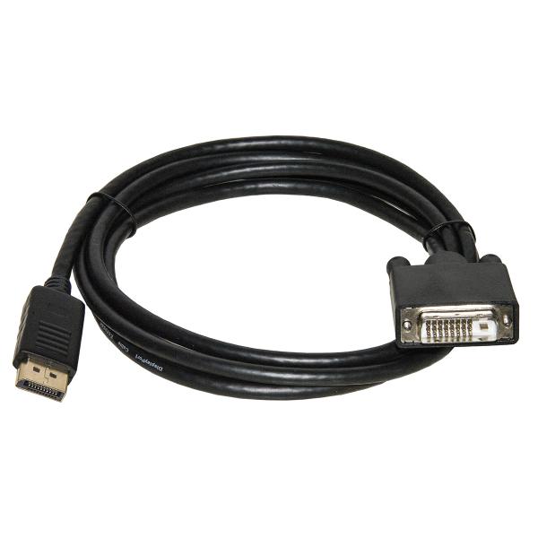 Link Accessori LKCDPDVI20 cavo e adattatore video 2 m DisplayPort DVI-D Nero [LKCDPDVI20]