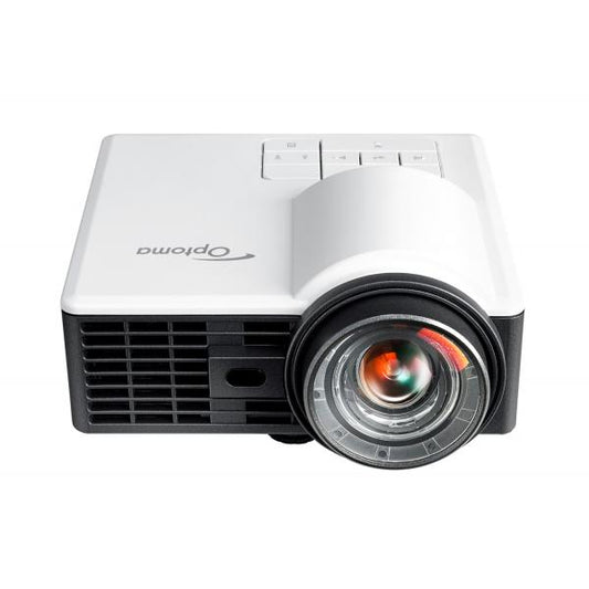 Optoma ML1050ST+ videoproiettore Proiettore a corto raggio 1000 ANSI lumen DLP WXGA (1280x800) Compatibilità 3D Nero, Bianco [ML1050ST+]