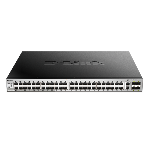 D-Link DGS-3130-54PS Gestito L3 Gigabit Ethernet (10/100/1000) Supporto Power over Ethernet (PoE) Nero, Grigio [DGS-3130-54PS/SI]