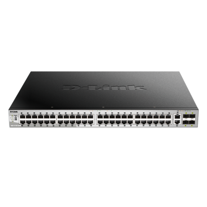 D-Link DGS-3130-54PS Gestito L3 Gigabit Ethernet (10/100/1000) Supporto Power over Ethernet (PoE) Nero, Grigio [DGS-3130-54PS/SI]