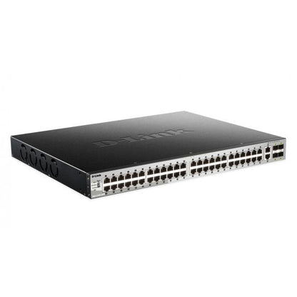 D-Link DGS-3130-54PS Gestito L3 Gigabit Ethernet (10/100/1000) Supporto Power over Ethernet (PoE) Nero, Grigio [DGS-3130-54PS/SI]