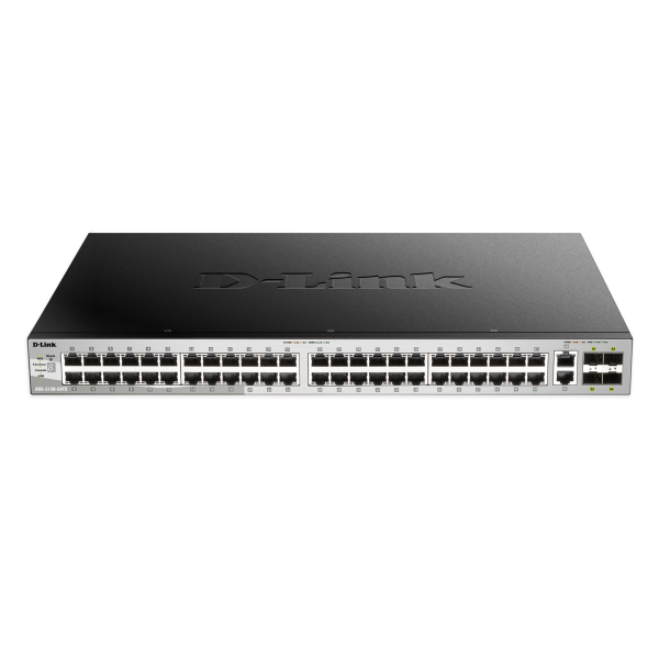 D-Link DGS-3130-54TS Gestito L3 Gigabit Ethernet (10/100/1000) Nero, Grigio [DGS-3130-54TS/SI]