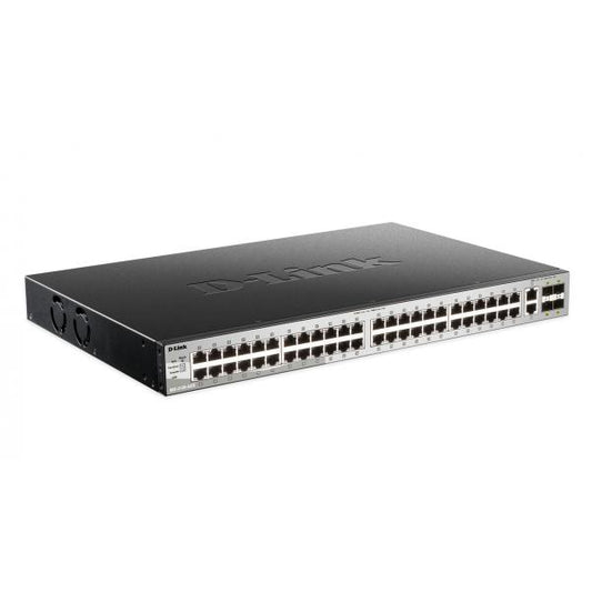 D-Link DGS-3130-54TS Gestionado L3 Gigabit Ethernet (10/100/1000) Negro, Gris [DGS-3130-54TS/SI] 