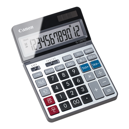 Calculadora Canon TS-1200TSC Calculadora básica de escritorio Metálica [2468C002] 