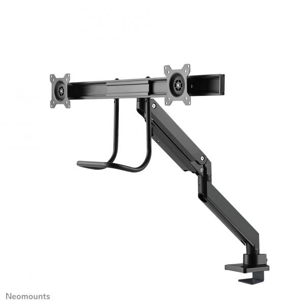 Neomounts 10-32 Inch - Flat screen desk mount - 2 Screens - Clamp - Black [NM-D775DXBLACK]