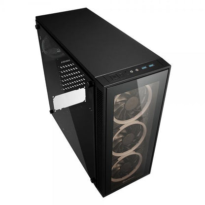 SHARKOON CASE TG4 RGB, ATX, 2XUSB3, 6 SLOTS, 3X120 LED FRONT 1X120 REAR, WINDOW VETRO TEMPERATO, RGB COLOR [TG4 RGB]