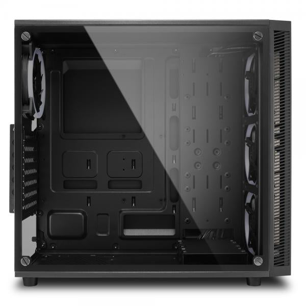 SHARKOON CASE TG4 RGB, ATX, 2XUSB3, 6 SLOTS, 3X120 LED FRONT 1X120 REAR, WINDOW VETRO TEMPERATO, RGB COLOR [TG4 RGB]