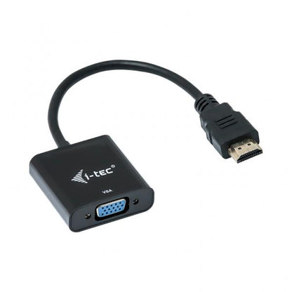 i-tec HDMI2VGAADA cavo e adattatore video 0,15 m HDMI VGA Nero [HDMI2VGAADA]