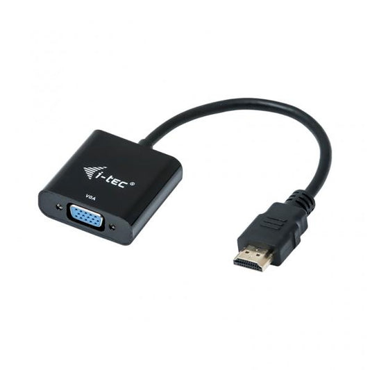 i-tec HDMI2VGAADA cavo e adattatore video 0,15 m HDMI VGA Nero [HDMI2VGAADA]