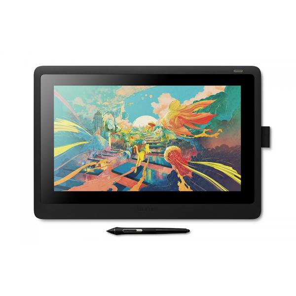 Wacom Cintiq 16 tavoletta grafica Nero 5080 lpi (linee per pollice) 344,16 x 193,59 mm [DTK1660K0B]