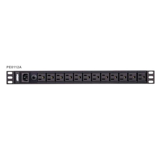 Aten 1U 10A 12Port Basic PDU PE0112G-AT-G [PE0112G-AT-G]