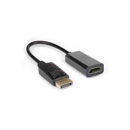 Hamlet XVADP-HDM DisplayPort HDMI Tipo A Cable y Adaptador de Vídeo (Estándar) Negro [XVADP-HDM]