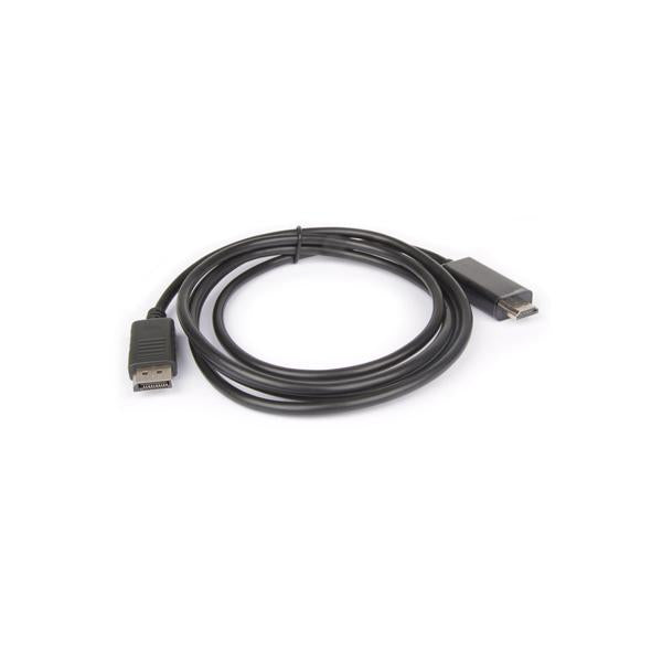 Hamlet XVCDP-HDM18 Video Cable and Adapter 1.8 m DisplayPort HDMI Type A (Standard) Black [XVCDP-HDM18]