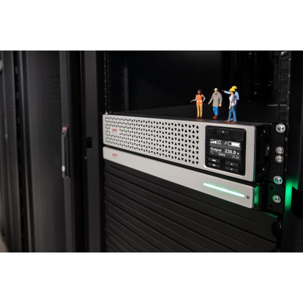 APC SMART-UPS SRT LI-ION 2200VA RM ACCS gruppo di continuità (UPS) Doppia conversione (online) 2,2 kVA 1980 W 8 presa(e) AC [SRTL2200RMXLI]