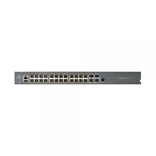 CambiumNetworks,EX2028P,Intelligent Ethernet PoE Switch cnMatrix, 24 x 1G and 4 SFP+ fiber ports MX-EX2028PxA-E [MX-EX2028PxA-E]