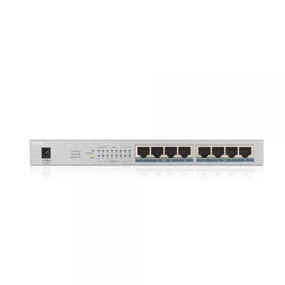 ZYXEL SWITCH MANAGED 8 PORTE GIGABIT (8 PORTE PoE, FINO A 60W), CHASSIS METALLO, DESKTOP [GS1008HP-EU0101F]