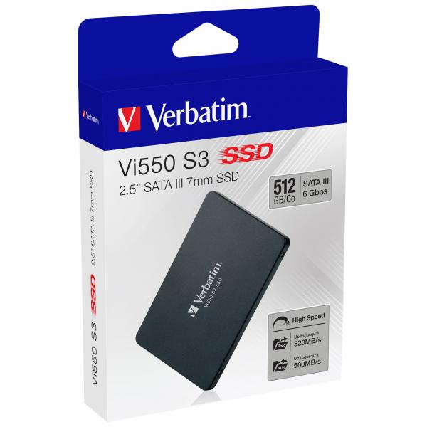 VERBATIM SSD VI550 512GB 2,5 SATA3 560/535 MB/S [049352]