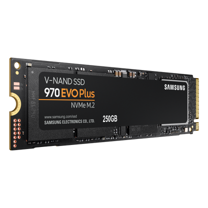 SAMSUNG SSD INTERNO 970 EVO PLUS CRITTOGRAFATO 250 GB M.2 NVME 3500/3300MB/S [MZ-V7S250BW]