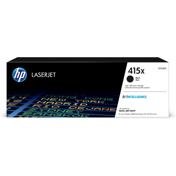 HP Cartuccia toner nero originale LaserJet 415X ad alta capacità [W2030X]