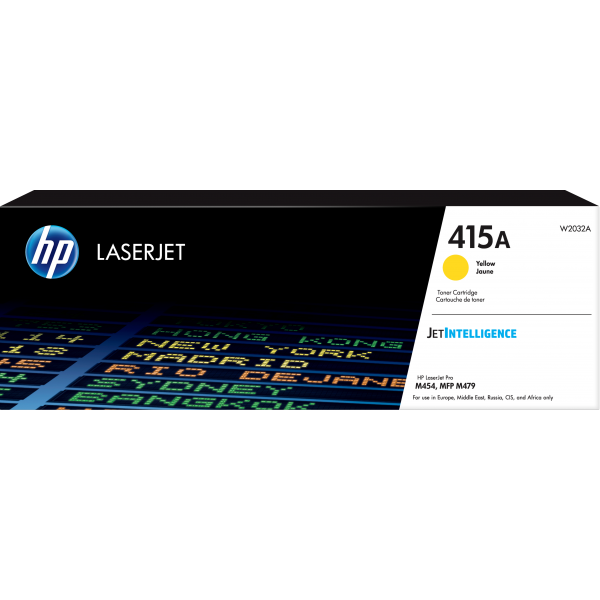 HP Cartuccia toner giallo originale LaserJet 415A [W2032A]