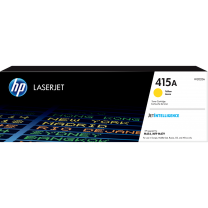 HP Cartuccia toner giallo originale LaserJet 415A [W2032A]