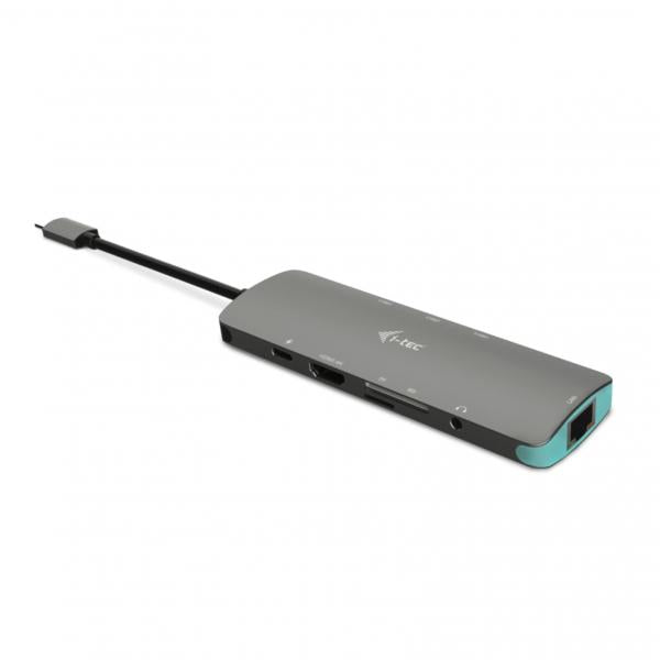 I-TEC NANO DOCKING STATION IN METALLO USB-C, 4K HDMI LAN + POWER DELIVERY 100W [C31NANODOCKLANPD]