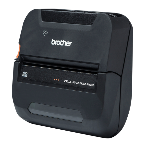 Brother RJ-4250WB stampante per etichette (CD) 203 x 203 DPI 127 mm/s Con cavo e senza cavo Wi-Fi Bluetooth [RJ4250WBZ1]