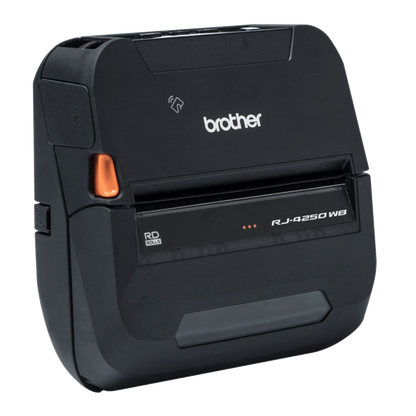 Brother RJ-4250WB stampante per etichette (CD) 203 x 203 DPI 127 mm/s Con cavo e senza cavo Wi-Fi Bluetooth [RJ4250WBZ1]