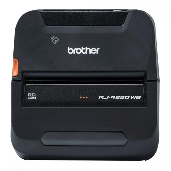 Brother RJ-4250WB stampante per etichette (CD) 203 x 203 DPI 127 mm/s Con cavo e senza cavo Wi-Fi Bluetooth [RJ4250WBZ1]