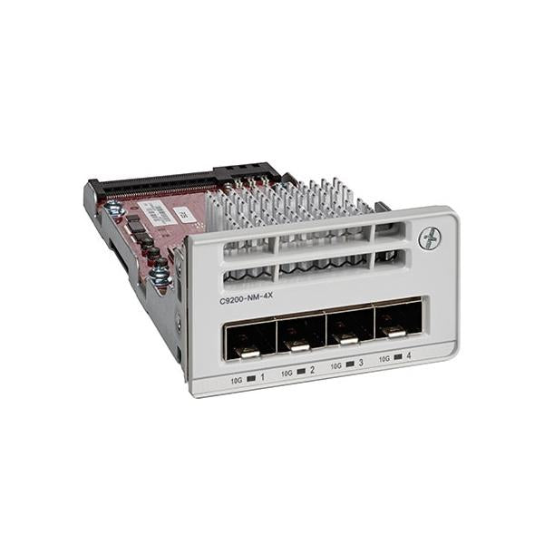 Cisco C9200-NM-4X= Módulo de conmutador de red Ethernet de 10 Gigabits, Gigabit Ethernet [C9200-NM-4X=] 