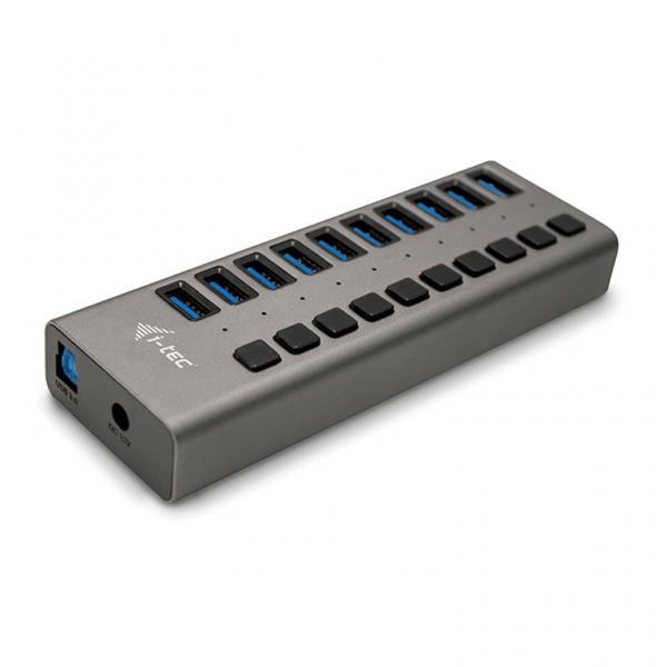 I-TEC USB 3.0 CHARGING HUB 10 PORT + POWER ADAPTER 48 W [U3CHARGEHUB10]