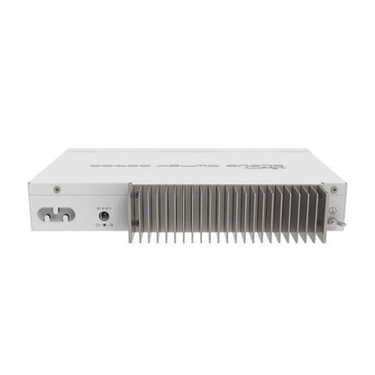 MikroTik, Cloud Router Switch 309, 1G, 8S+IN with Dual core 800MHz CPU, 512MB RAM, 1xGigabit LAN, 8 x SFP+ cages, RouterOS L5 or SwitchOS (dual boot), passive desktop case, rackmount ears, [CRS309-1G-8S+IN]