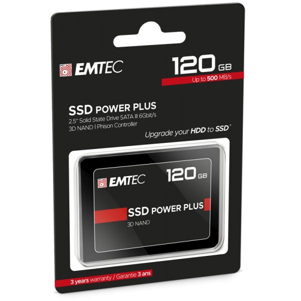 Emtec X150 Power Plus 120 GB 2.5" Serial ATA III [ECSSD120GX150]