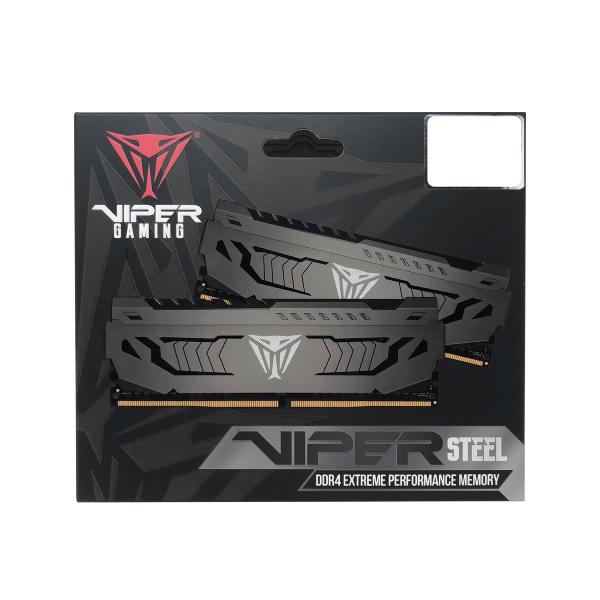 PATRIOT RAM GAMING VIPER STEEL DIMM 8GB DDR4 3000MHZ CL16 [PVS48G300C6]