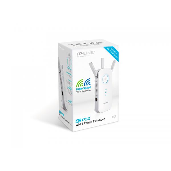 TP-Link RE450 multiplicador de red Transmisor de red Blanco 10, 100, 1000 Mbit/s [RE450] 