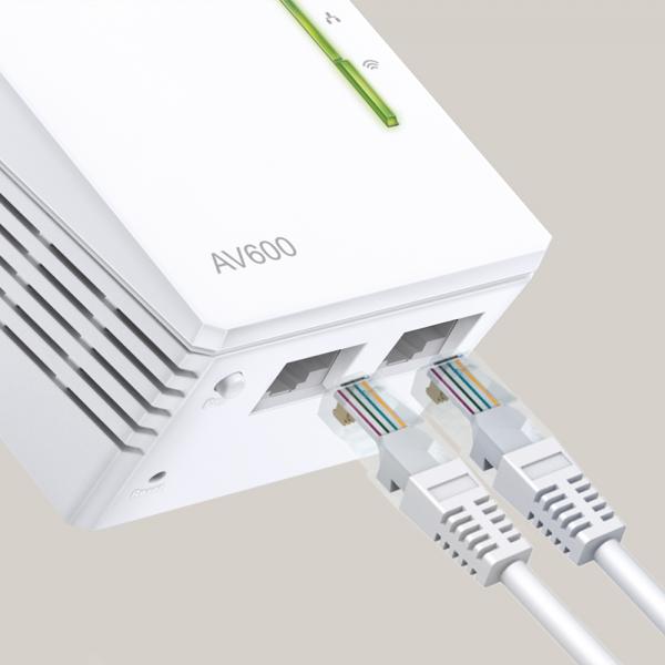 TP-Link TL-WPA4220T KIT Ripetitore di rete Bianco 10, 100 Mbit/s [TL-WPA4220TKIT]