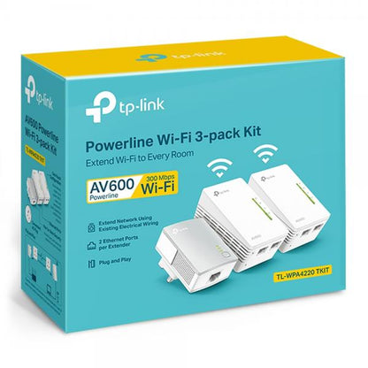 TP-Link TL-WPA4220T KIT Ripetitore di rete Bianco 10, 100 Mbit/s [TL-WPA4220TKIT]