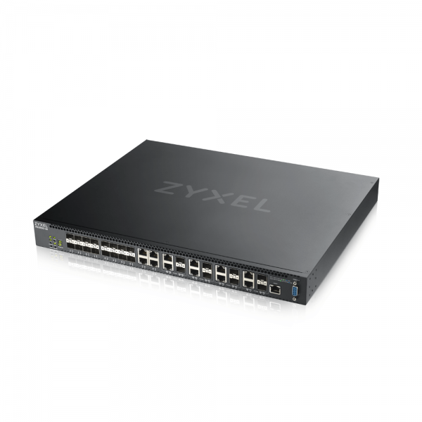 Zyxel XS3800-28 Administrado L2+ 10G Ethernet (100/1000/10000) Negro [XS3800-28-ZZ0101F] 