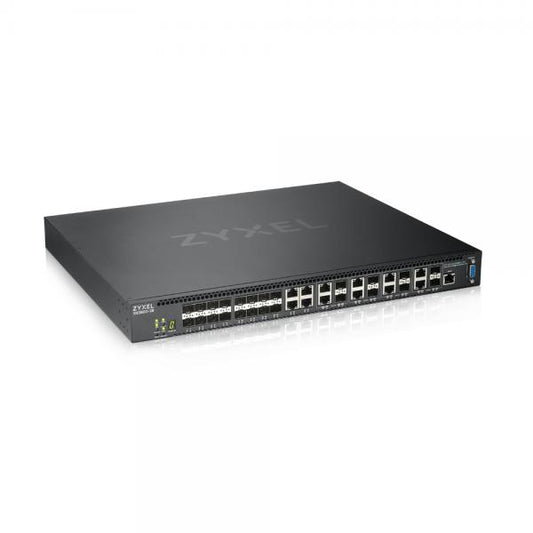 Zyxel XS3800-28 Gestito L2+ 10G Ethernet (100/1000/10000) Nero [XS3800-28-ZZ0101F]