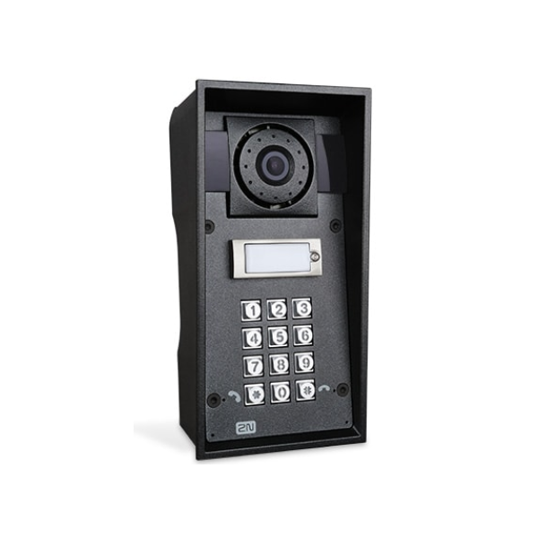 2N IP Force - 1 button & HD camera & keypad & 10W speaker 9151101CHKW [9151101CHKW]