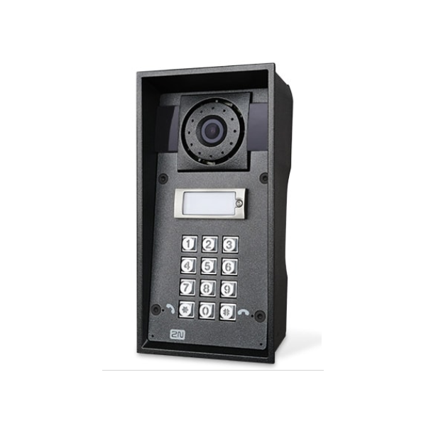 2N IP Force - 1 button & HD camera & keypad & 10W speaker 9151101CHKW [9151101CHKW]