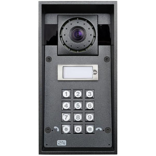 2N IP Force - 1 button & HD camera & keypad & 10W speaker 9151101CHKW [9151101CHKW]