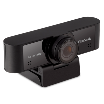 Viewsonic 1080p ultra-wide USB camera with built-in microphones compatible with Windows and Mac,compatible for IFP5550 / IFP6550 / IFP7550 / IFP6560 / IFP7560 / CDE7061T. webcam 1920 x 1080 Pixel Nero [VB-CAM-001]