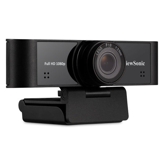 Viewsonic 1080p ultra-wide USB camera with built-in microphones compatible with Windows and Mac,compatible for IFP5550 / IFP6550 / IFP7550 / IFP6560 / IFP7560 / CDE7061T. webcam 1920 x 1080 Pixel Nero [VB-CAM-001]