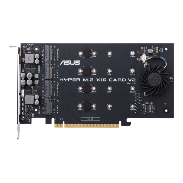 ASUS HYPER M.2 X16 CARD V2 scheda di interfaccia e adattatore Interno [90MC06P0-M0EAY0]