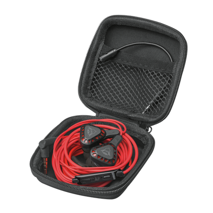 Trust TRU GXT 408 Auricolare Cablato In-ear Giocare Nero, Rosso [23029]