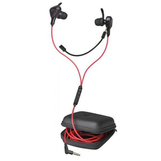 Trust TRU GXT 408 Auricolare Cablato In-ear Giocare Nero, Rosso [23029]