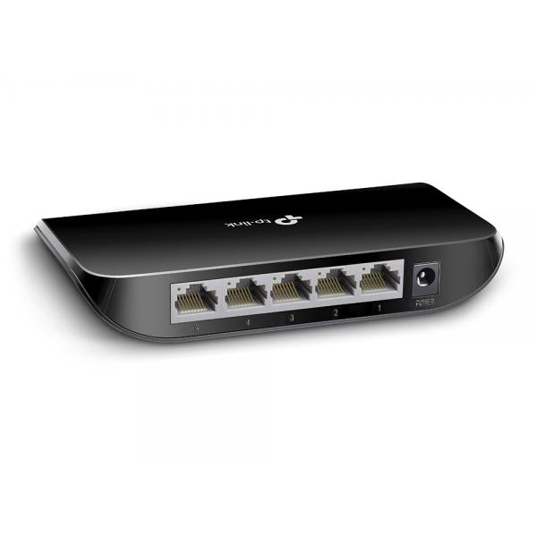 TP-Link TL-SG1005D switch de red No administrado Gigabit Ethernet (10/100/1000) Negro [TL-SG1005D] 