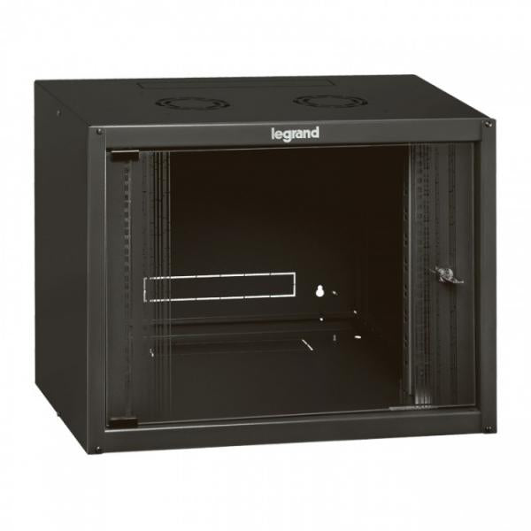 Legrand Linkeo fix 19" 9U Da parete Nero [LG-646201]