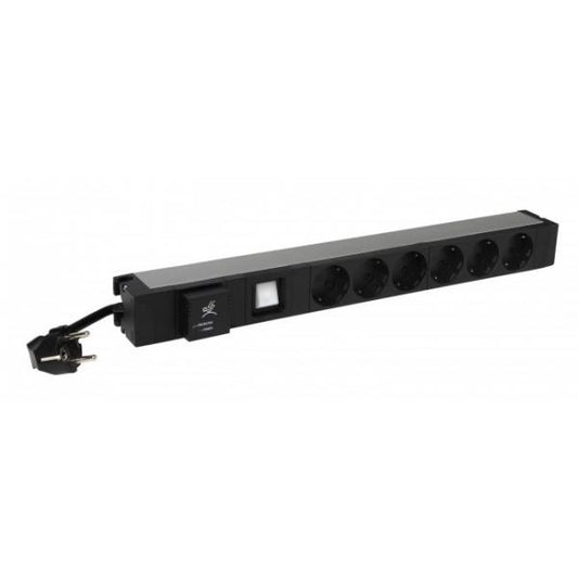 Legrand 6 468 36 unità di distribuzione dell'energia (PDU) 6 presa(e) AC 1U Nero [LG-646836]